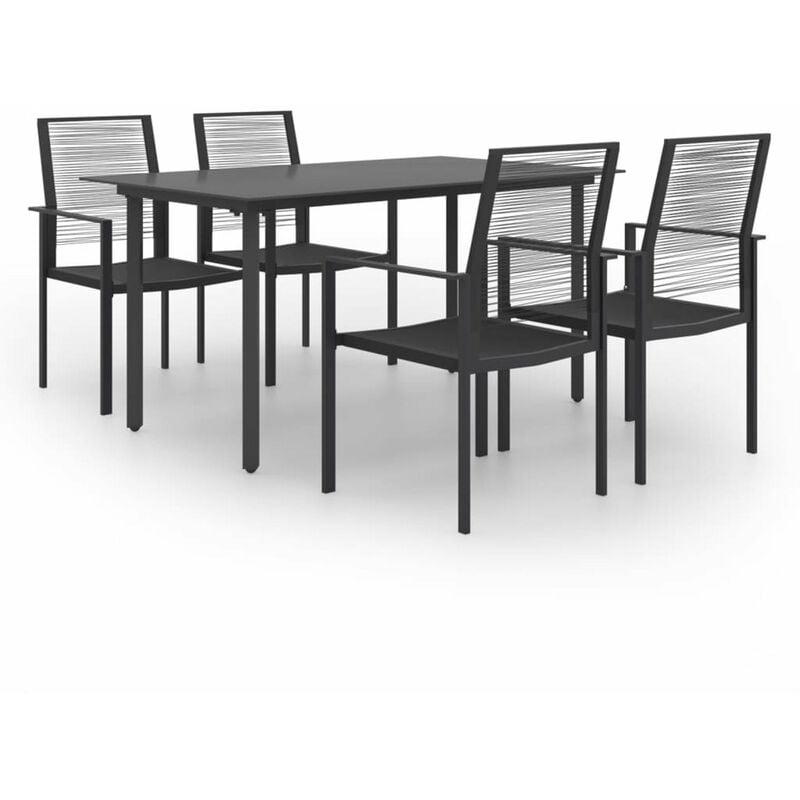 

Juego de comedor de jardin 5 piezas