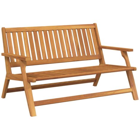 Juego de comedor para exteriores Marrón Madera de Acacia Sólida