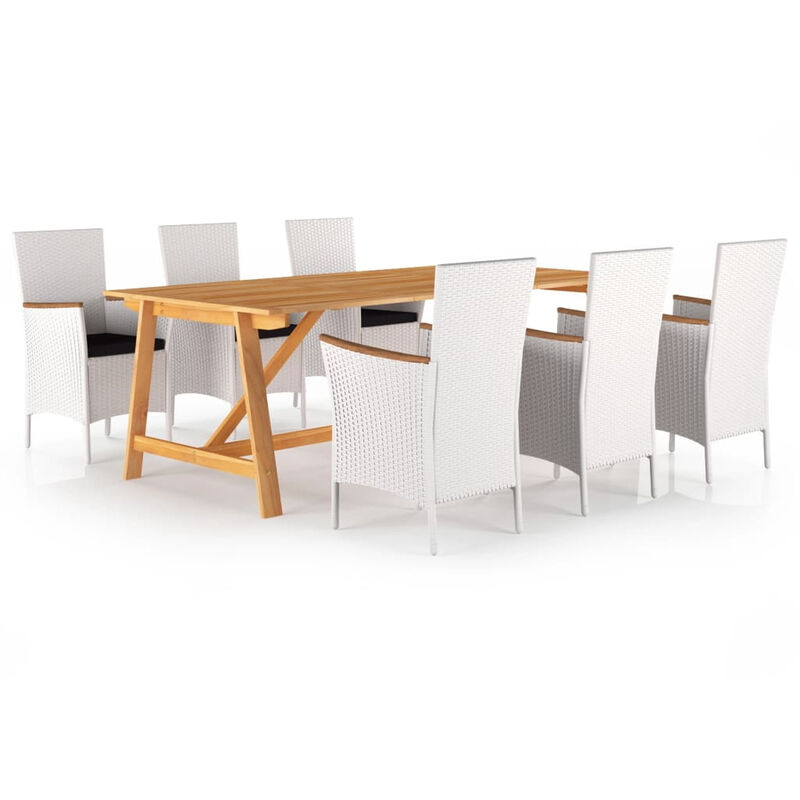 

Juego de comedor para jardin de 7 piezas
