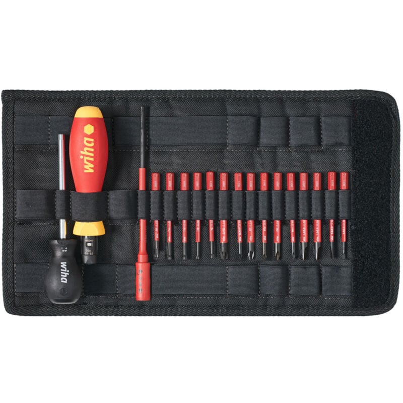 

Juego de conectors con soporte de conector slimTorque VDE 18 unidades