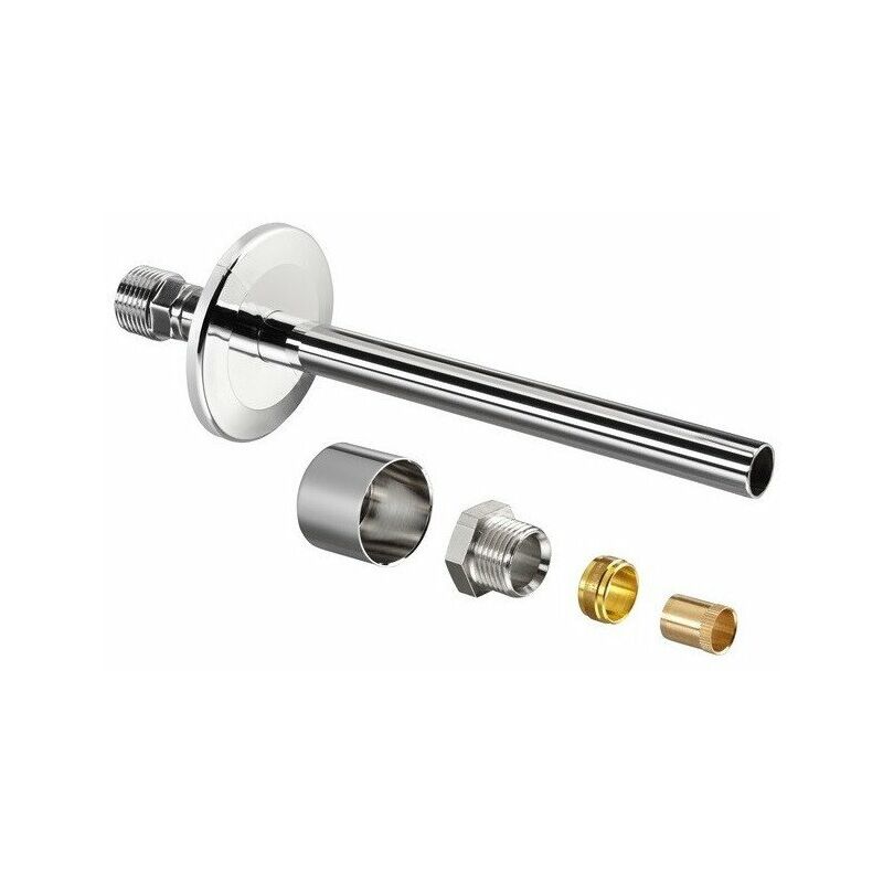 

JUEGO DE CONEXIÓN DE PARED 1/2 cromo