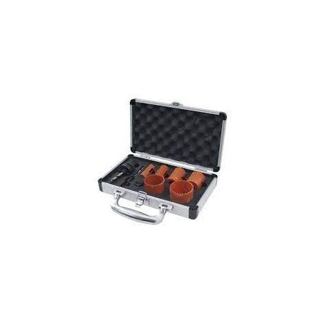 JUEGO DE CORONAS HSS BIMETAL 14-21-28-37-46-60 MM - EGA MASTER