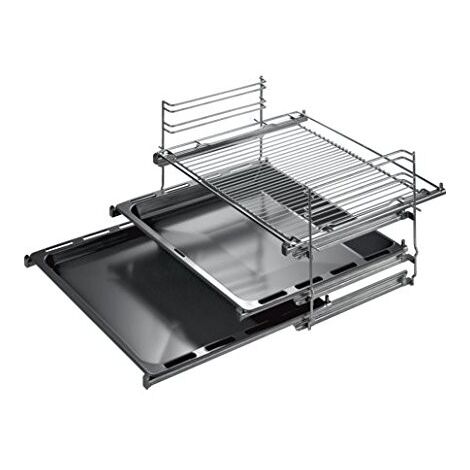JUEGO DE CORREDERAS PARA HORNO (3 NIVELES CON FUNCIÓN STOP) PARA HORNOS NEFF - SIEMENS - BOSCH