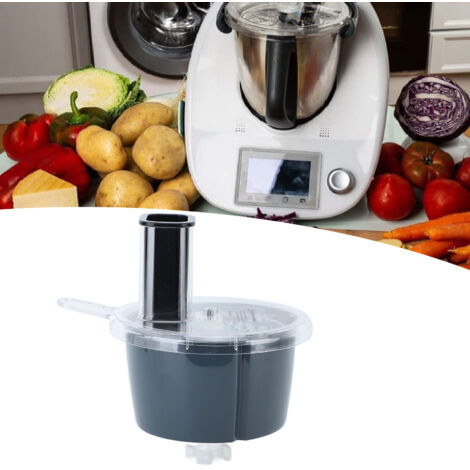 Juego de cortadores y recipientes para los procesadores de alimentos TM5 y TM6 – ABS, acrílico, acero inoxidable – 5 piezas