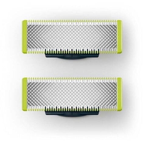 Juego de cuchillas de repuesto OneBlade QP2523 QP2530 QP6523 QP220, accesorios de baño, 2 piezas, Ugreat