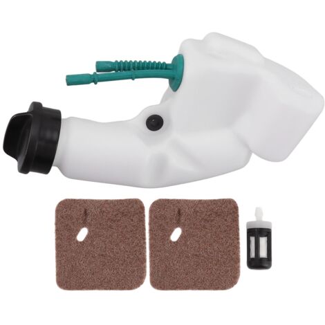 Juego de depósito de combustible para cortacésped FS38 FS55 – Filtro de PC de alta temperatura de 19 cm