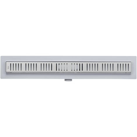 Juego de desagüe y placa embellecedora BASIC IN-DRAIN - ROCA Longitud: 650 mm