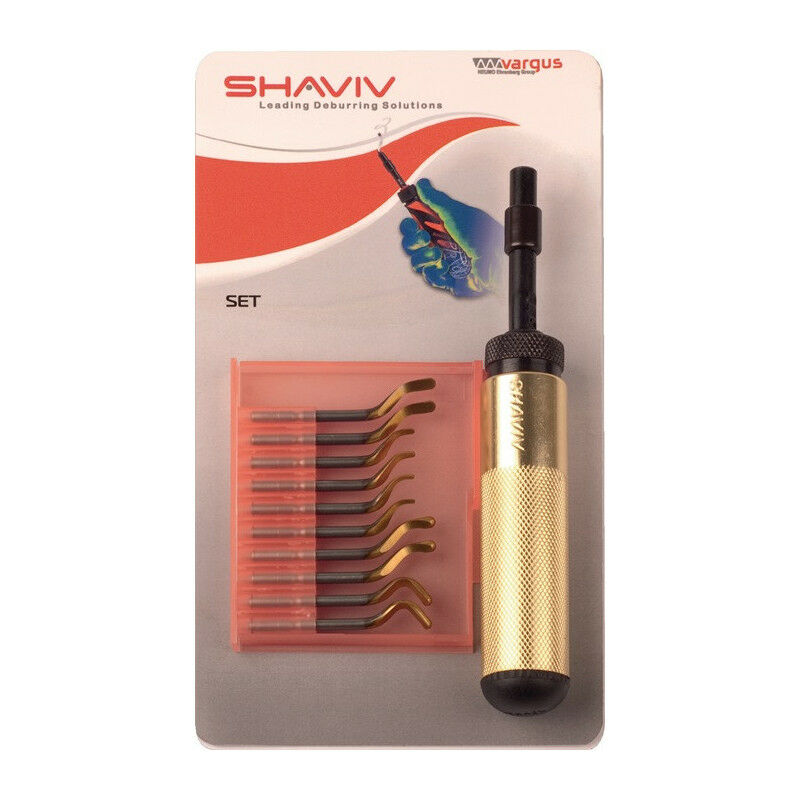 

Juego de desbarbado Golden Flex Set E 7 piezas - Shaviv