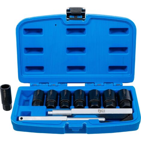 Juego de desmontaje de tornillos antirrobo  10 piezas