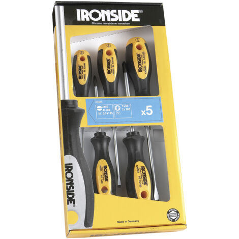 Juego de destornilladores 120501/01650195118 IRONSIDE
