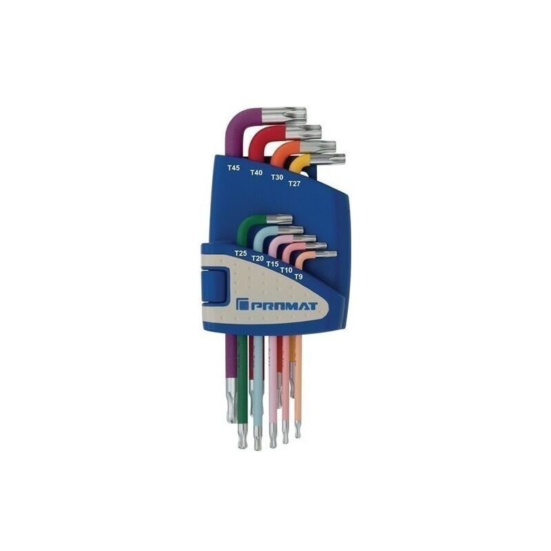 

Juego De Llaves Acodadas 9 Uds. T9-T45 Con Codificacin De C