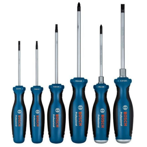 Juego de destornilladores Bosch 6pc mix