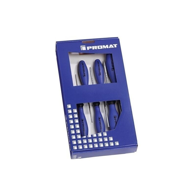 

Juego De Destornilladores 6 Uds. Torx Mango Tricomponente Va