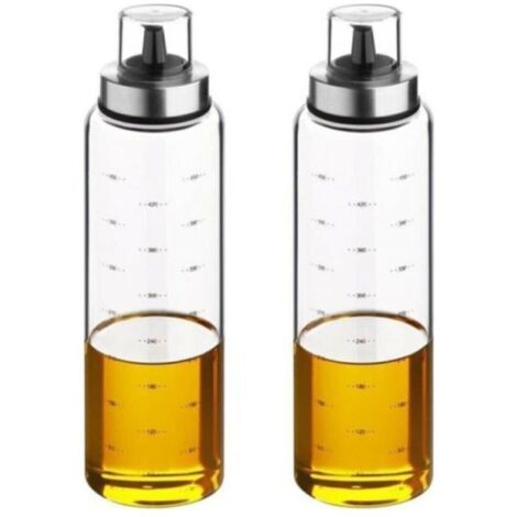 Juego de dispensador de aceite Set Transparente