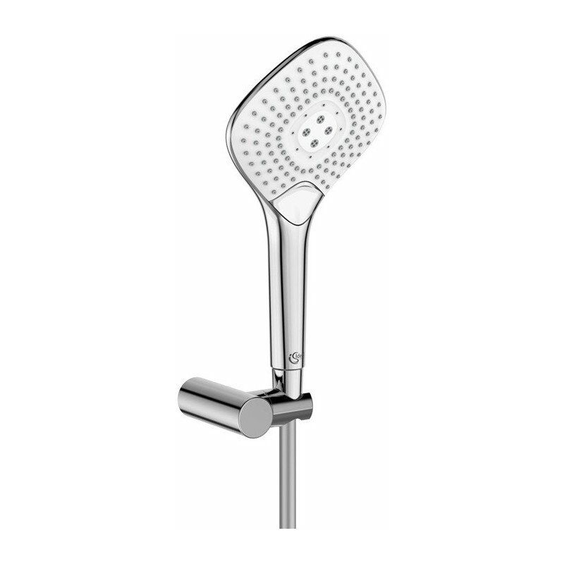 

Juego de ducha de mano IDEALRAIN EVO JET 3 vías, Diamante 134 mm cromado IDEAL STANDARD