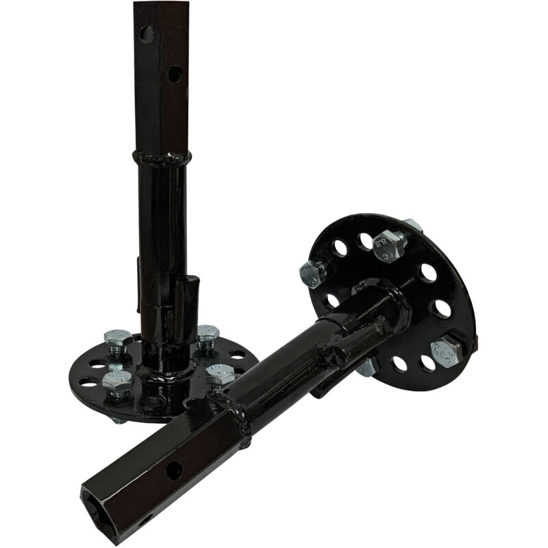 

Juego De Ejes Para Acoplar a Ruedas Neumáticas Con Un Encaje Hexagonal Interior De 27mm - Bricoferr