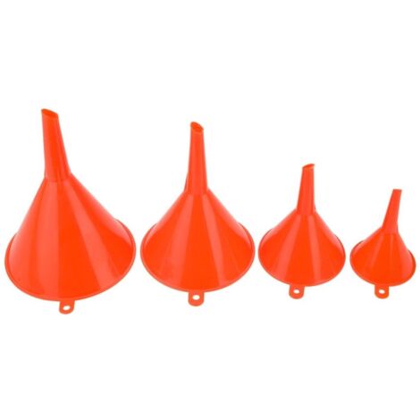 Juego de embudos, 4 piezas.