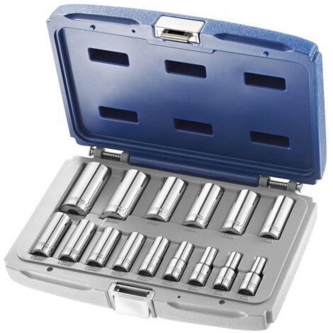 Juego de enchufes largos EXPERT BY FACOM - 3/8 - 15 pcs - E031804