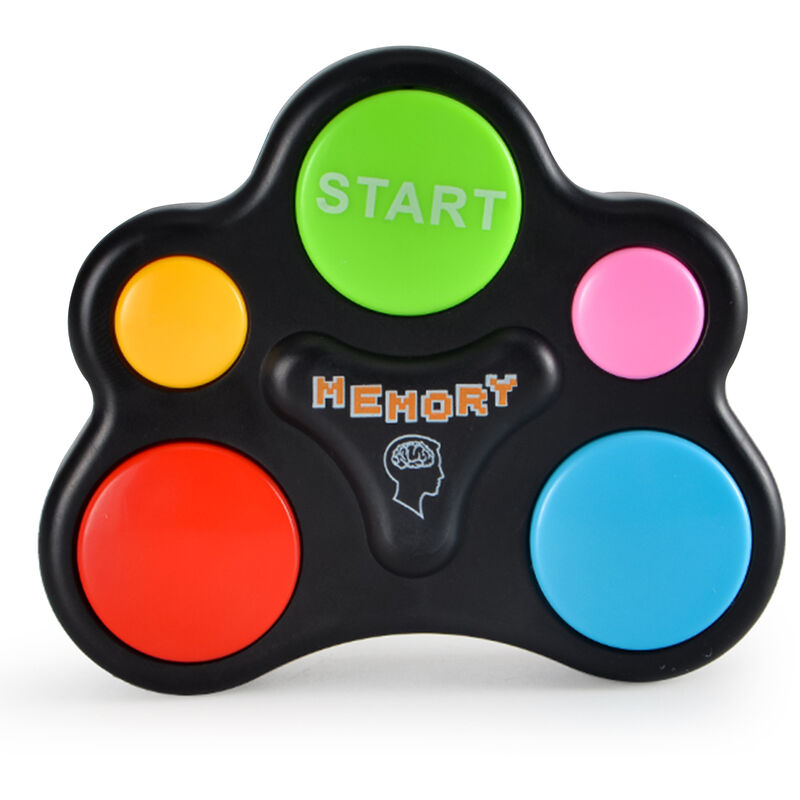 

Juego de entrenamiento de memoria electronica con luces y musica Repite el color Juegos de rompecabezas para ninos Regalo de aprendizaje para ninos y