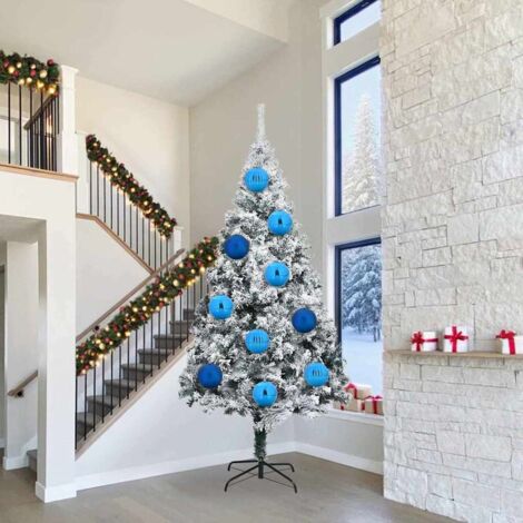 Juego de Esferas de Navidad 3 pcs Azul