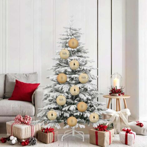 Juego de Esferas de Navidad 9 pcs Dorado