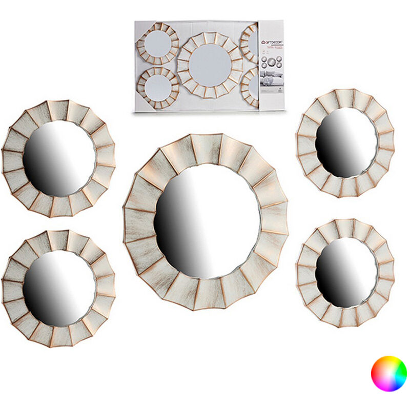 

Juego de Espejos Cristal Plástico (5 Piezas)