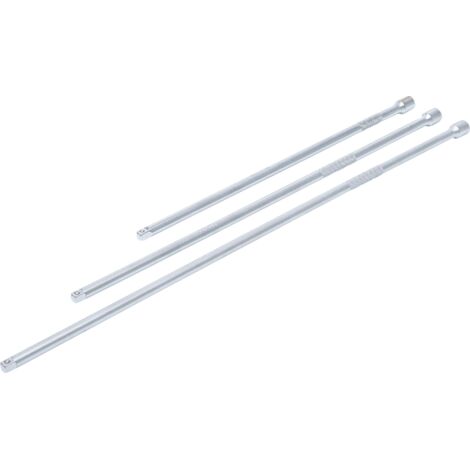 Juego de extensiones 6,3 mm (1/4") 300/380 / 450 mm 3 piezas