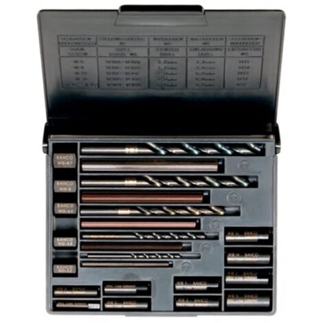 JUEGO DE EXTRACTOR DE ESPARRAGO PARA TORNILLOS ROTOS - BAHCO