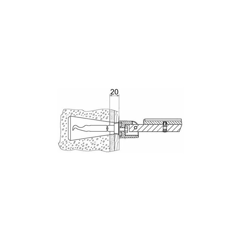 

Juego de fijación Keuco 11 Plan Care 34997, 2x tornillo para madera de cabeza hexagonal DIN571 10x100, - 34997000100