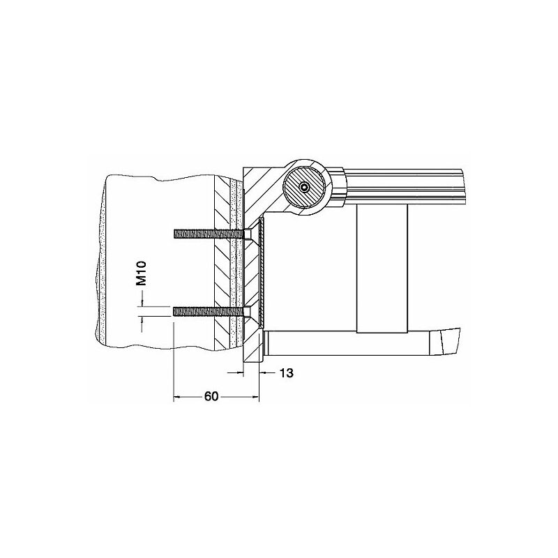 

Juego de fijación Keuco 8 Plan Care 34994, 2x tornillo avellanado M10x60 V2A - 34994000200