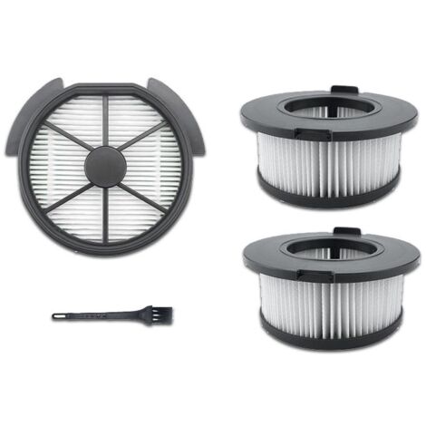 Juego de filtros HEPA para la parte delantera y trasera de aspiradoras, compatible con los modelos Puppyoo T12/T12 Plus/T12 Pro/T12 Mate (incluye 1 filtro delantero y 2 filtros traseros).