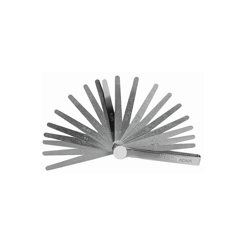 

Acha - Juego De Galgas De Espesores Cnicas Inox