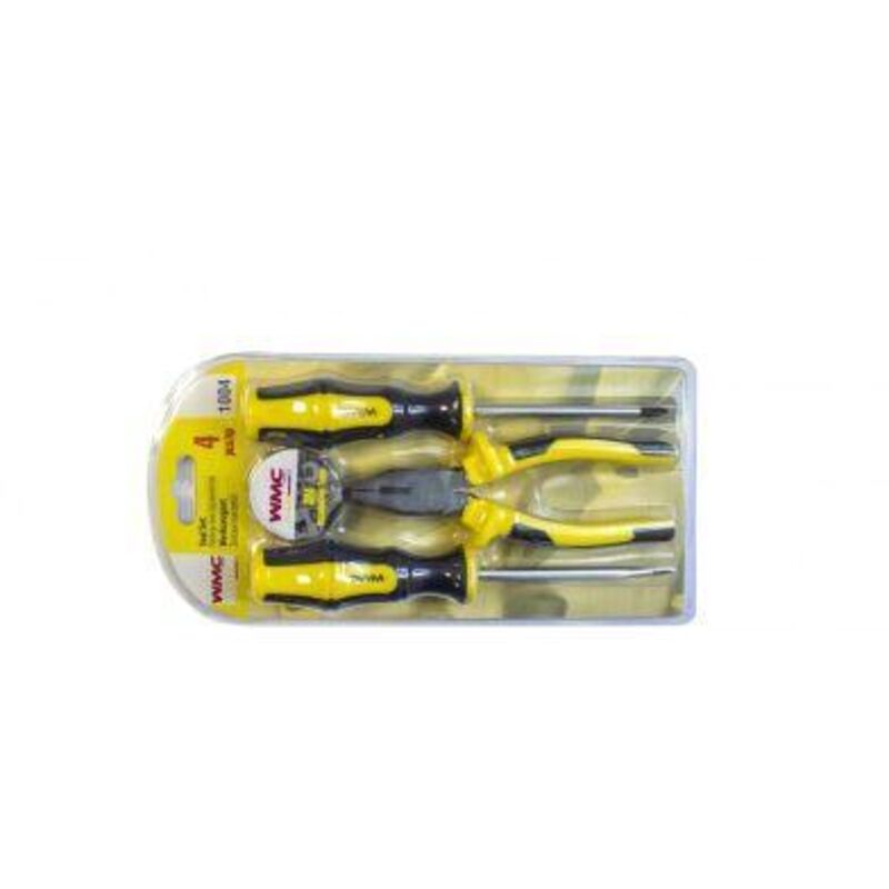 Juego de herramientas 4 piezas destornilladores combinados