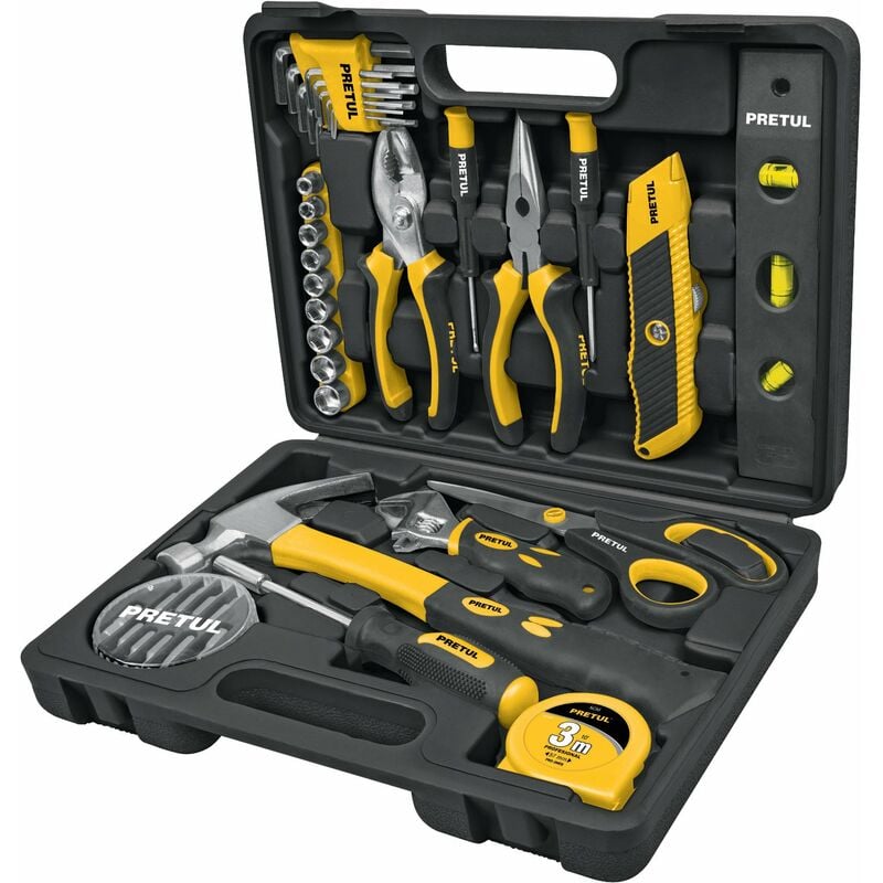 

Pretul - Juego de herramientas, 42 pzs, comfort grip
