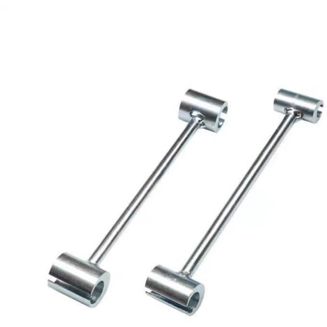 Juego de herramientas de ajuste de bisagras de puerta de dos piezas: llave para bisagras, herramienta de ajuste de bisagras y herramienta de doblado, adecuado para puertas con bisagras tipo bandera, c