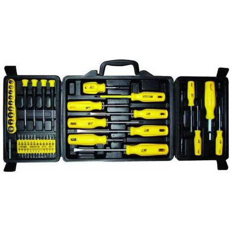 Juego de herramientas maletín Blinky Bk-52 Destornilladores + Bits, 52 piezas