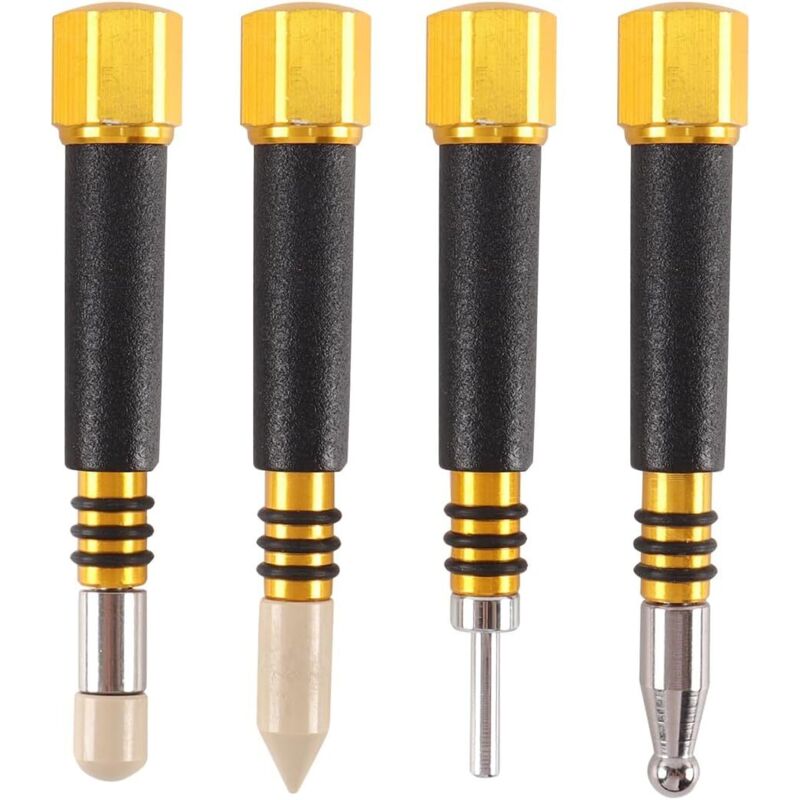 juego de herramientas para reparar abolladuras de carrocería, adecuadas para diferentes modelos de automóviles.