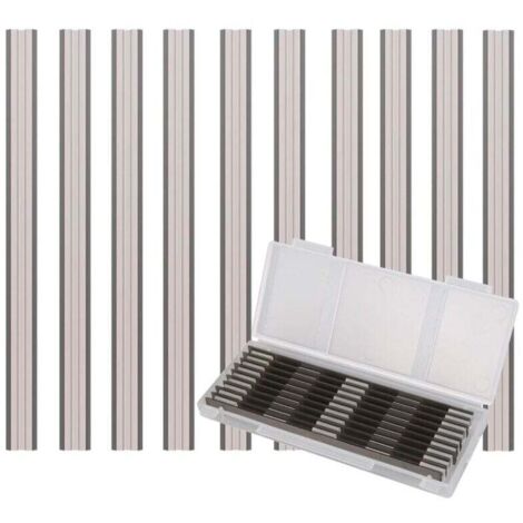 Juego de hojas de sierra para cepilladora eléctrica KZQ de 10 piezas, 82 x 5,5 x 1,1 mm, para cepilladoras de Makita, Black & Decker, Bosch, DeWalt y Elu