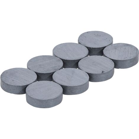 Juego de imanes  cerámicos  Ø 18 mm  8 piezas