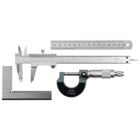 Juego De Instrumentos De Medicion 4 Uds. Promat