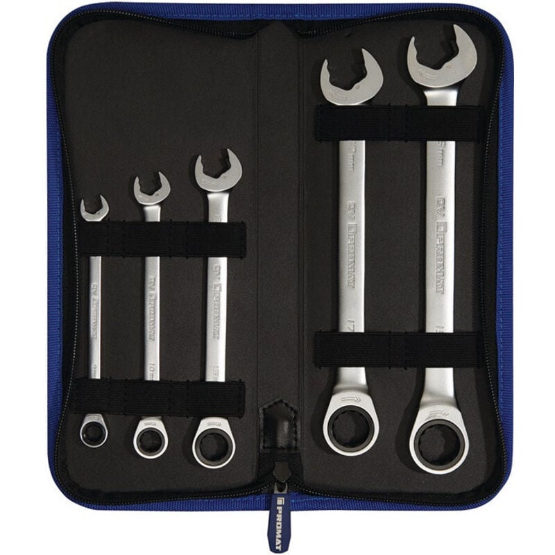 

Juego De Llaves Combinadas De Carraca 5 Uds. Ancho De Llave