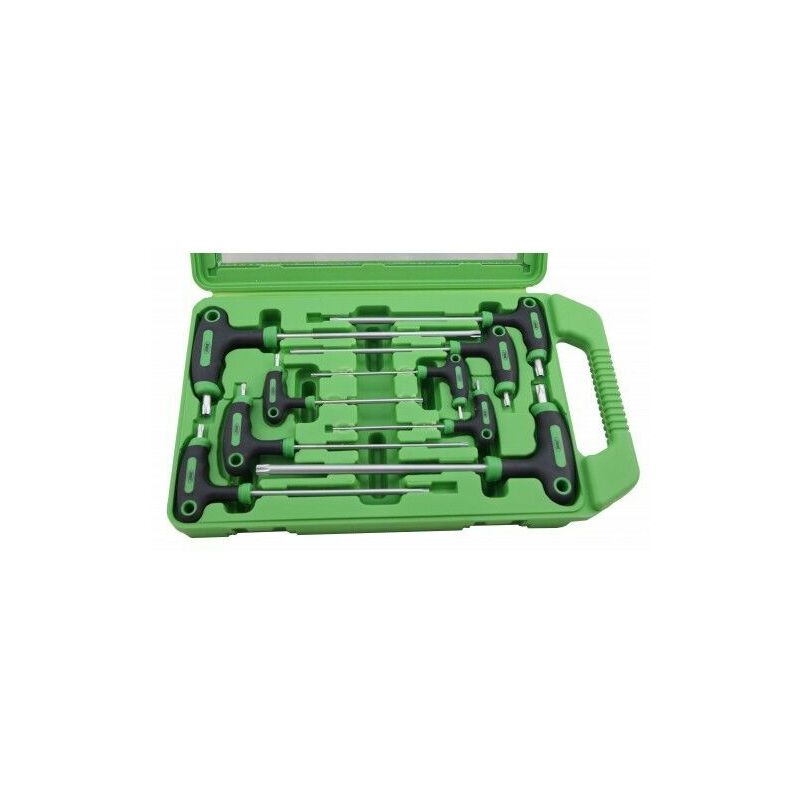

Juego De Llaves De Torx En 'T' En Caja De Plastico 9 Piezas - Jbm Ref 51959