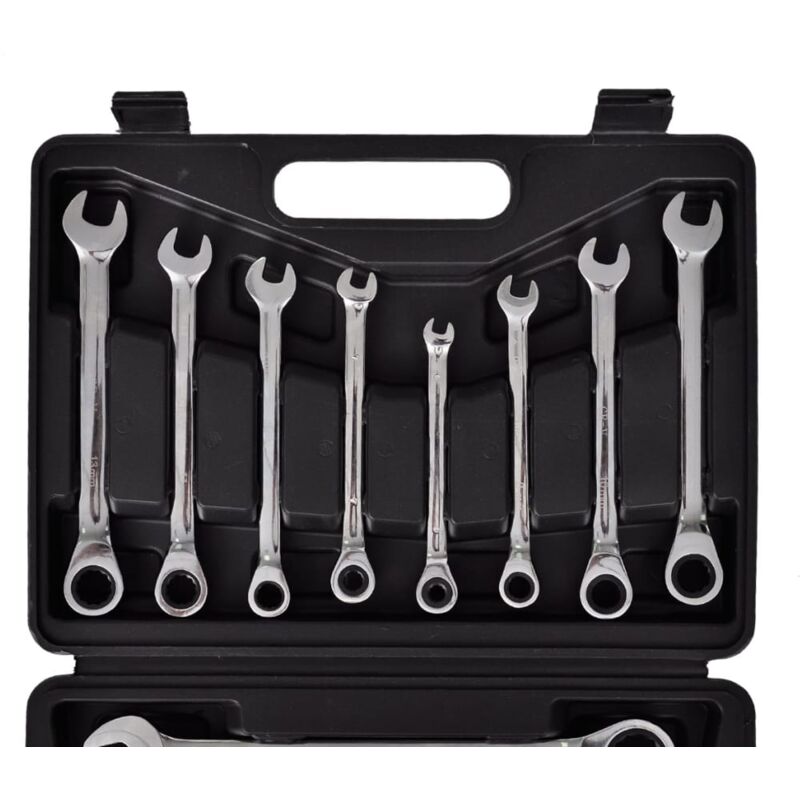 juego de llaves de boca combinada para reparaci/ón de coche llaves de carraca 8 cabezal flexible Juego de llaves de carraca 13 14 17 mm llaves de boca combinada 10 12 juego de 6 piezas