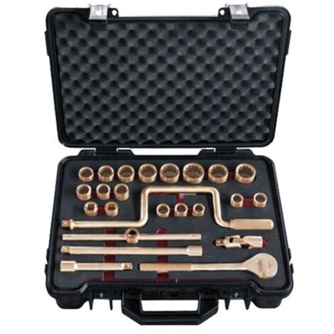 Juego de Llaves de Vaso  1/2" 24pzs cu-be ALYCO