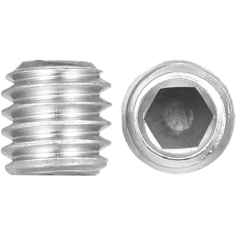 

Juego de llaves de vaso hexagonal con punta de copa de tornillo de acero inoxidable DIN916 304, M6x6