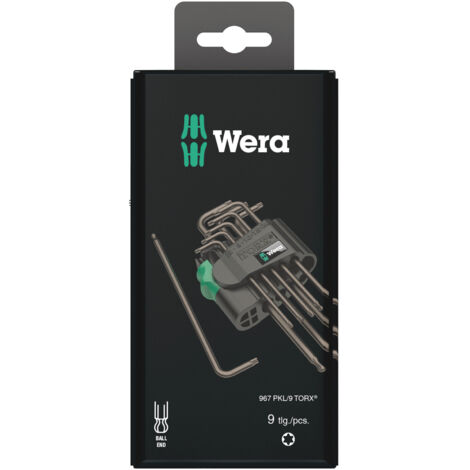 JUEGO DE LLAVES LÁSER NEGRAS TORX - W05073598001
