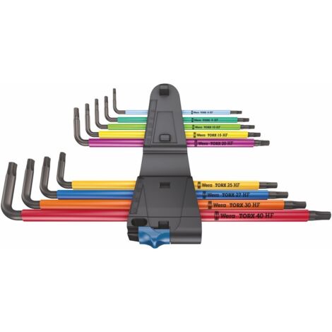 JUEGO DE LLAVES TORX 967/9 TX XL MULTIC TX8-TX40 - W05024470001