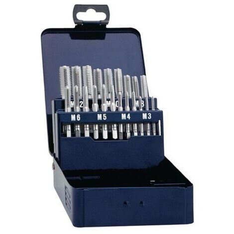 Juego De Machos De Roscar Manuales Din 352 M3-M12 Hss 21 Uds