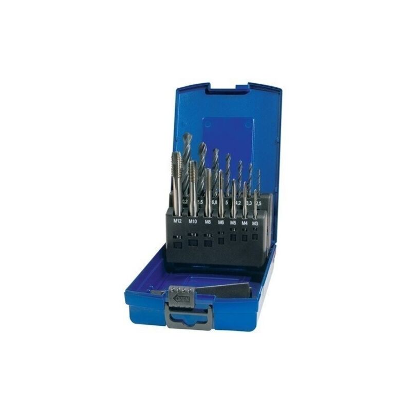 

Juego De Machos De Roscar Para Mquina Din 371/376 B Va M3-M
