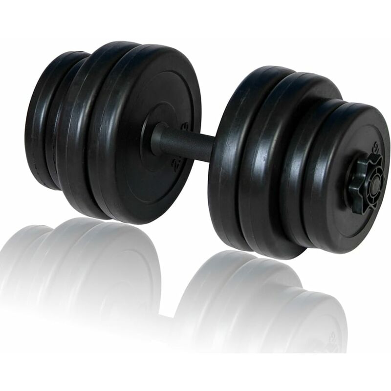

Juego de mancuernas 15 kg - Negro